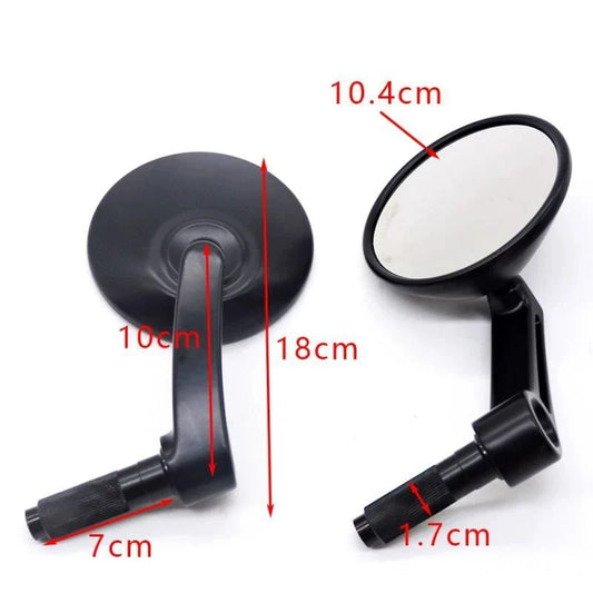 Handlebar end mirrors