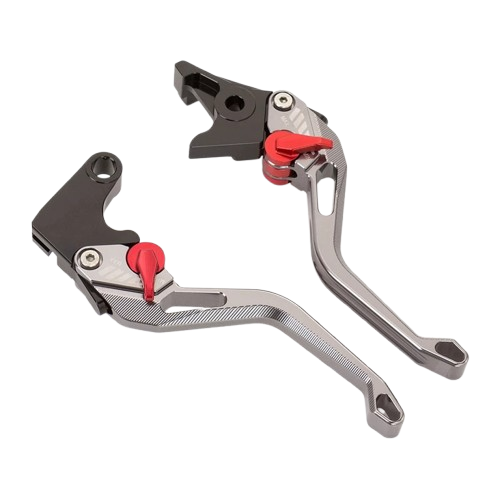 Coppia leve freno + frizione in alluminio cnc