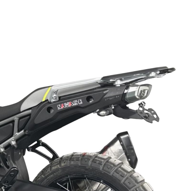 Support de plaque court pour CF MOTO 450 MT – Éclairage LED intégré et design sport